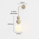 suspension danoise led boule lumineuse pour décoration intérieure