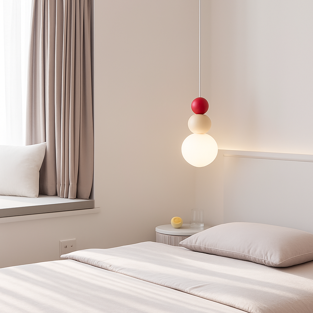 suspension danoise led boule lumineuse pour décoration intérieure - vue 6 sur 29