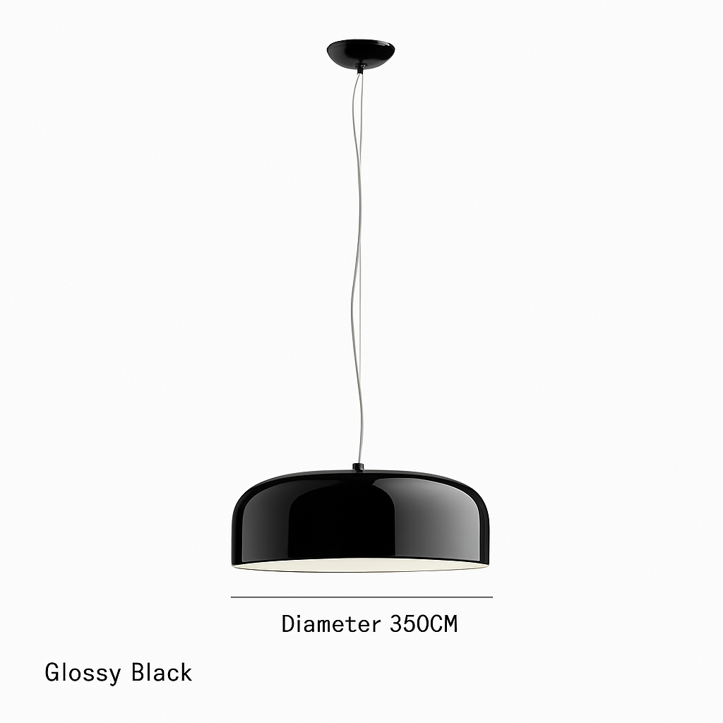 Suspension design aux formes arrondies Glossy - vue 12 sur 13