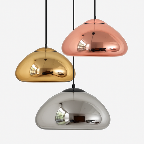 Suspension design chromée de couleur Xoni