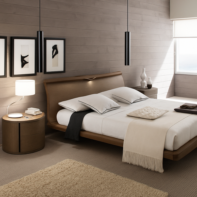 Suspension design cylindrique à LED Cob