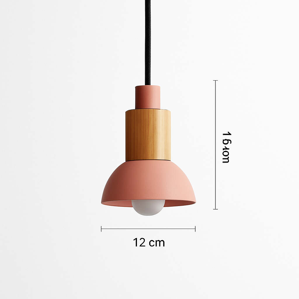 Suspension design en bois et métal de différentes formes Window - vue 9 sur 17