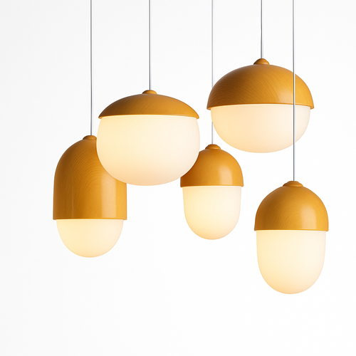 Suspension design en métal de différente forme