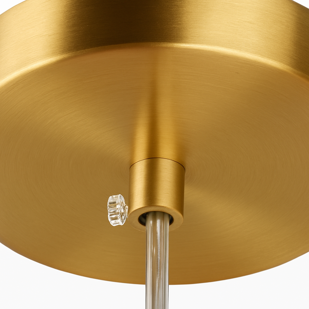 Suspension design en verre intérieur LED moderne nordique Simple éclairage - vue 7 sur 11