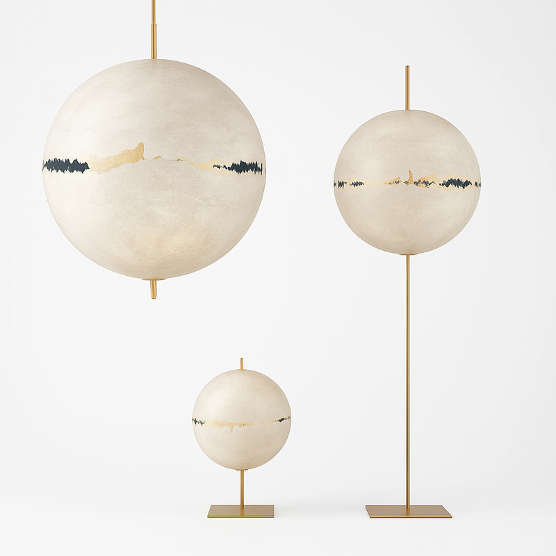 suspension design italien haut de gamme pour décoration esthétique
