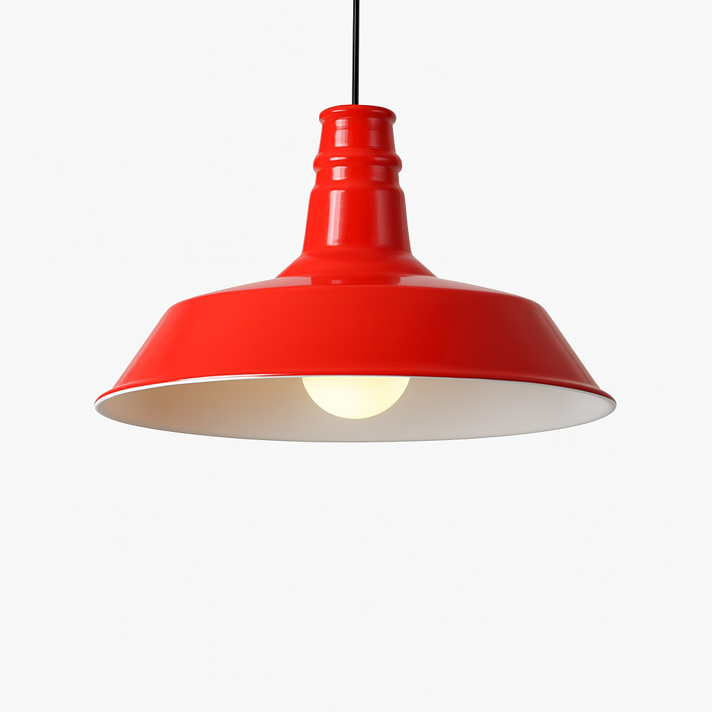 Coloured lampshades