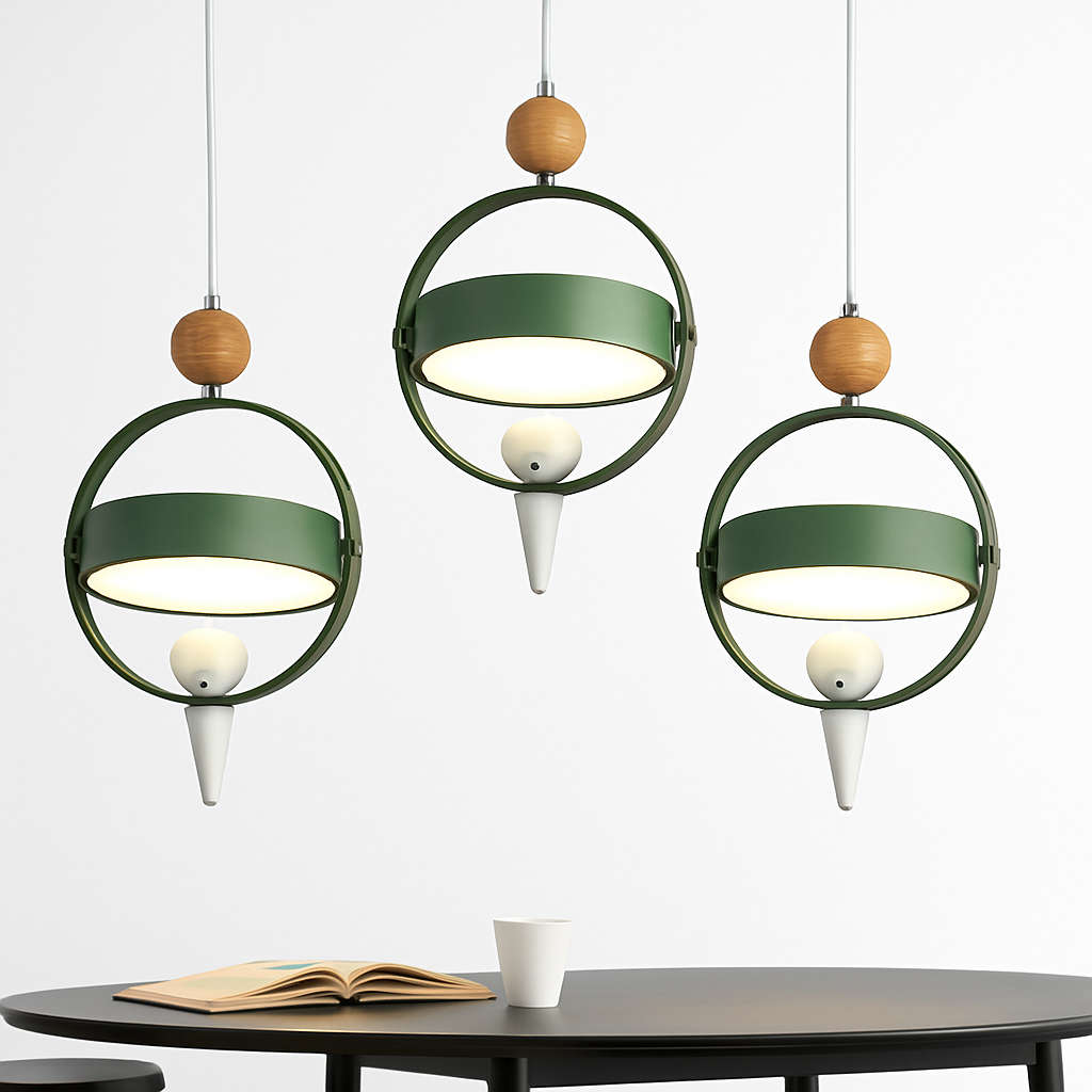 Suspension design LED avec petit oiseau suspendu Bessie - vue 5 sur 10