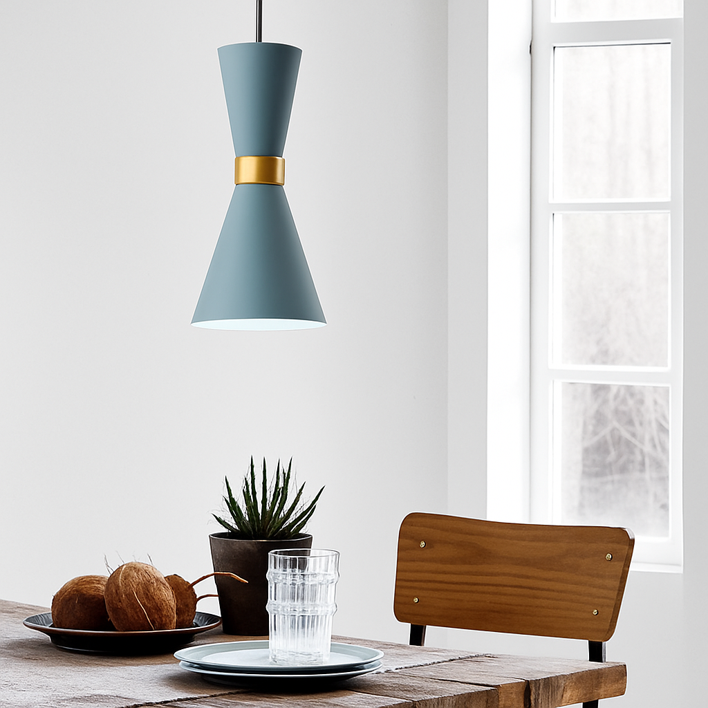 Suspension design LED en aluminium Funnel - vue 13 sur 16