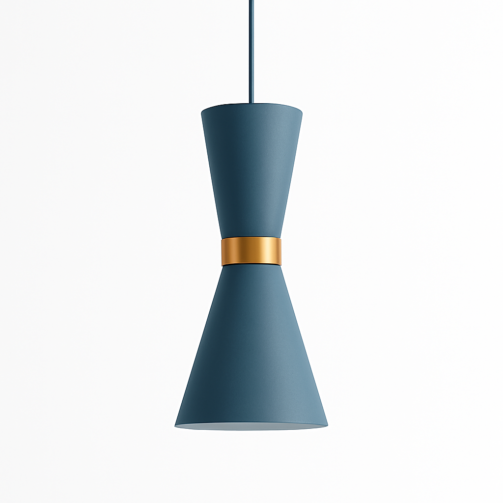 Suspension design LED en aluminium Funnel - vue 8 sur 16
