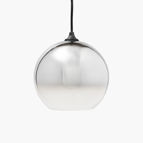 Suspension design LED en boule de verre Loft