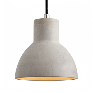 Designer LED cement pendant light (several shapes)