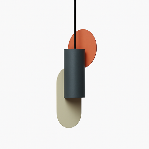 Suspension design LED formes colorés Afric