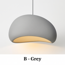 Minimalist designer LED pendant light with original Boaz shape