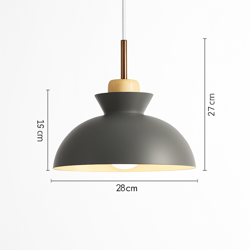 Suspension design moderne à LED de couleur Lampes