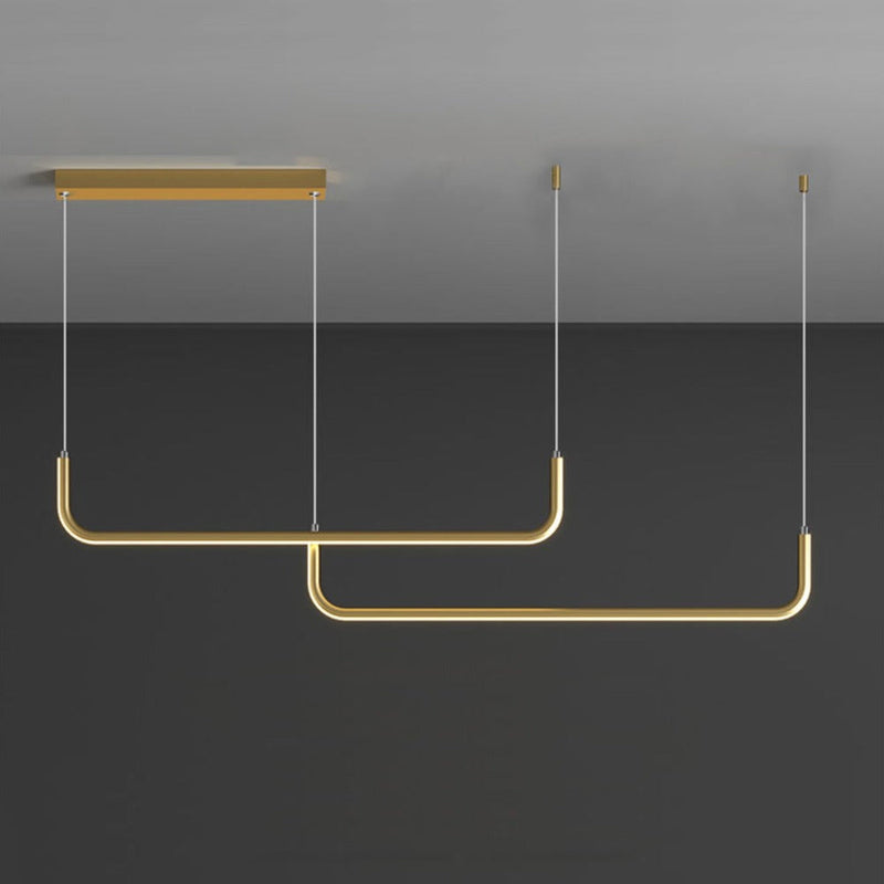 Suspension design moderne LED en aluminium style Hang