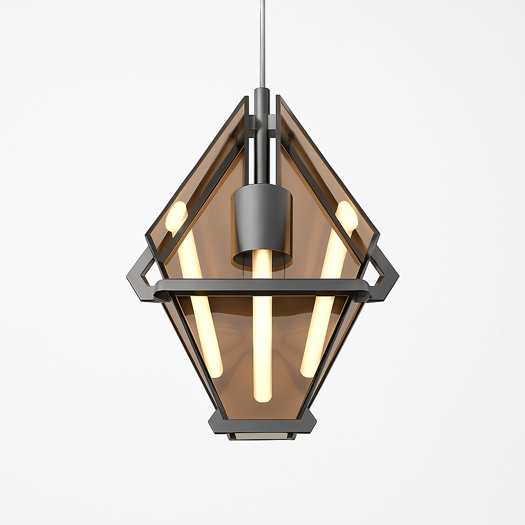 suspension design moderne led minimaliste pour cuisine - vue 7 sur 8