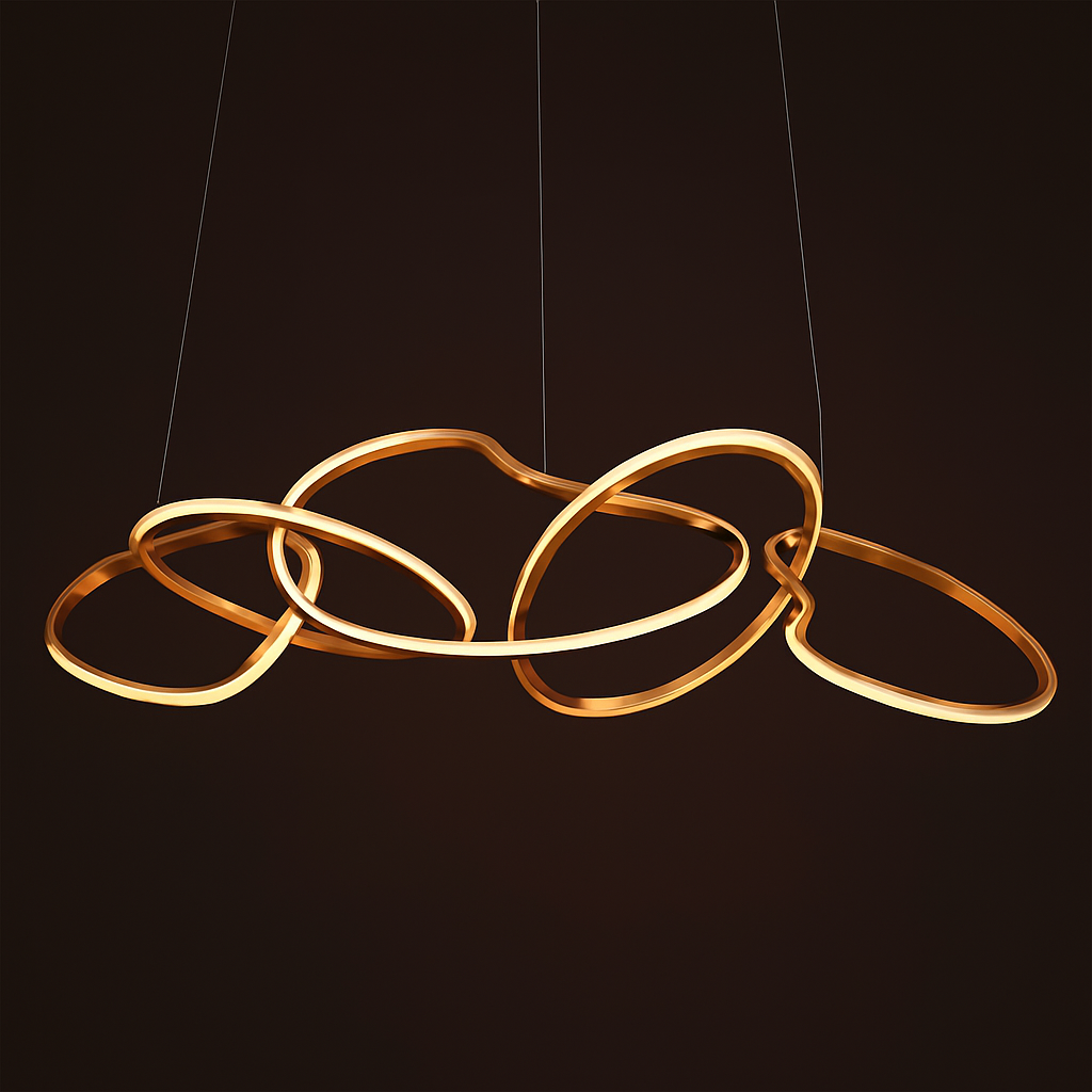 suspension design moderne pour éclairage intérieur élégant - vue 3 sur 9