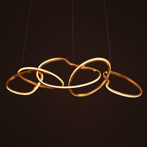 suspension design moderne pour éclairage intérieur élégant