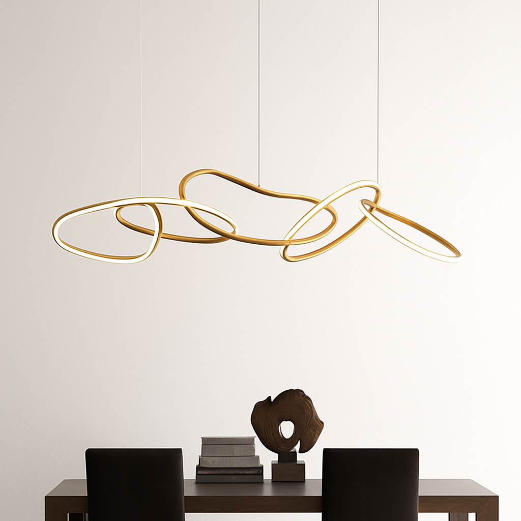 suspension design moderne pour éclairage intérieur élégant - vue 4 sur 9