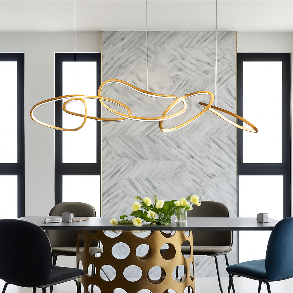 suspension design moderne pour éclairage intérieur élégant - vue 6 sur 9