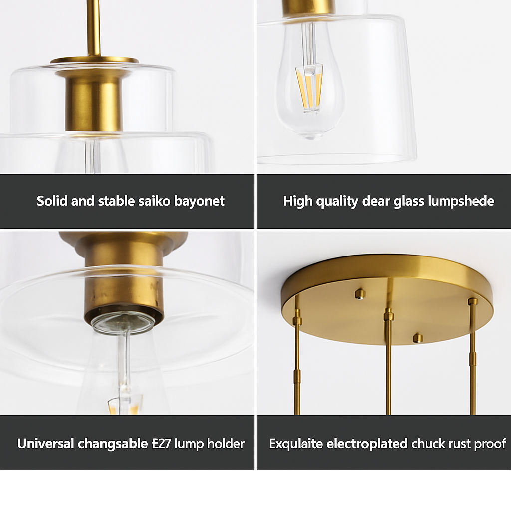 suspension design nordique en verre pour intérieur élégant - vue 11 sur 18