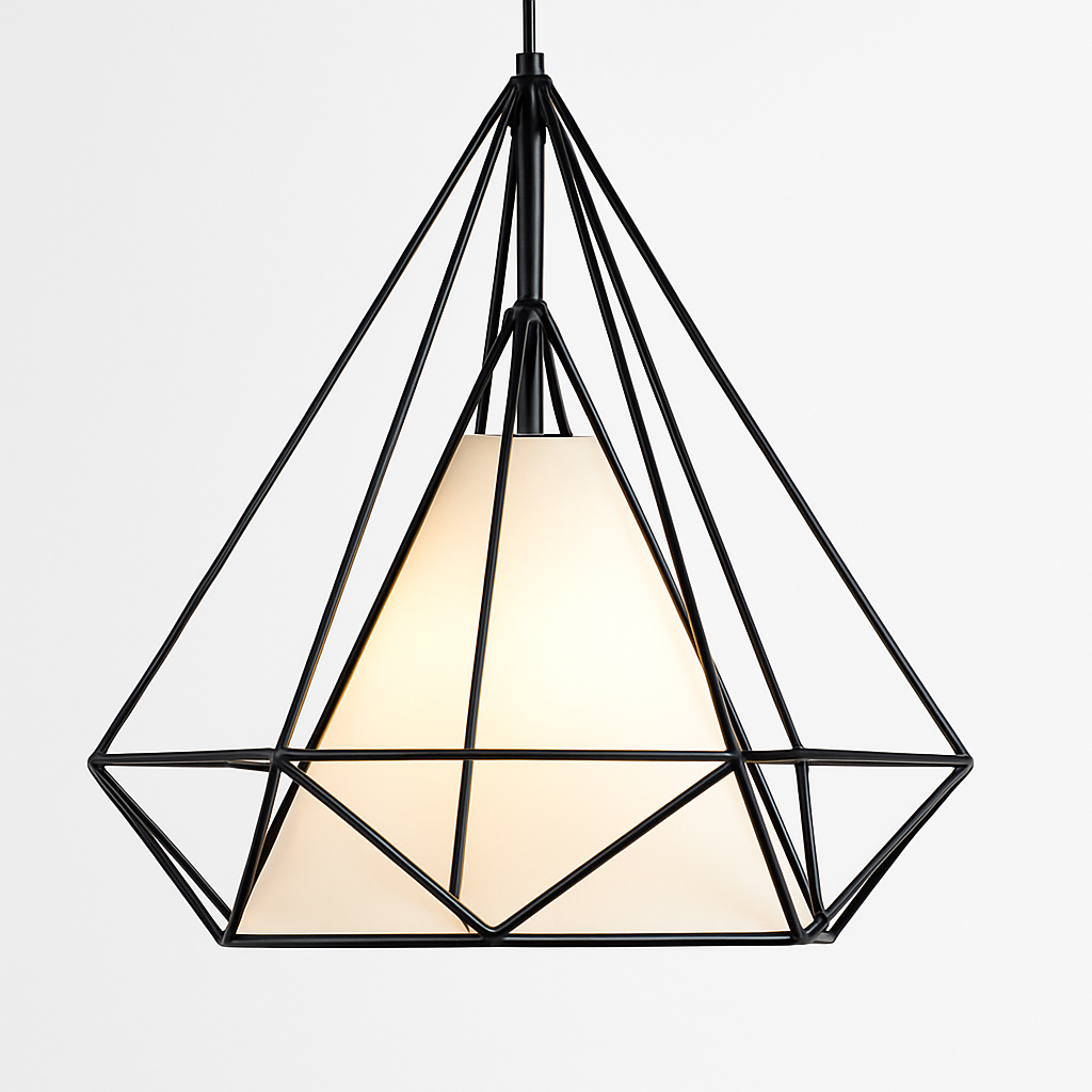 Suspension design scandinave Birdcage - vue 7 sur 7