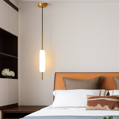 Minimalist Nordic style double head pendant light - vue 6 sur 10