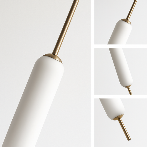 Minimalist Nordic style double head pendant light - vue 7 sur 10