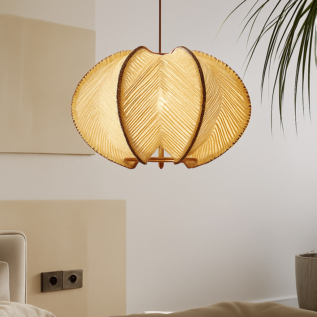 suspension en bois rétro style nordique pour décoration intérieure - vue 8 sur 7