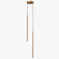 Minimalist copper pendant light for bedside, living room, dining room, kitchen