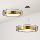 Post-modern copper pendant luxury decorative light nordic minimalist style