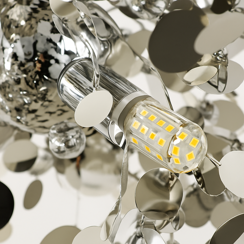 suspension en feuille d'acier inoxydable faites à la main