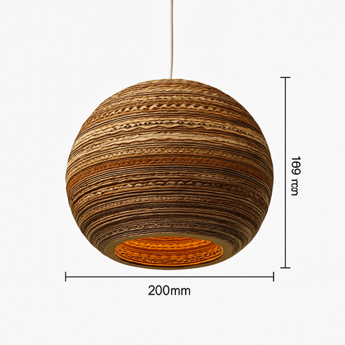 Suspension en papier carton (différentes formes) - vue 9 sur 17