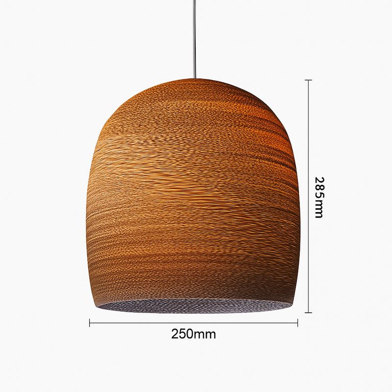 Suspension en papier carton (différentes formes)