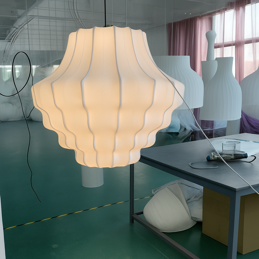 Suspension en soie de 	 Style - vue 5 sur 14