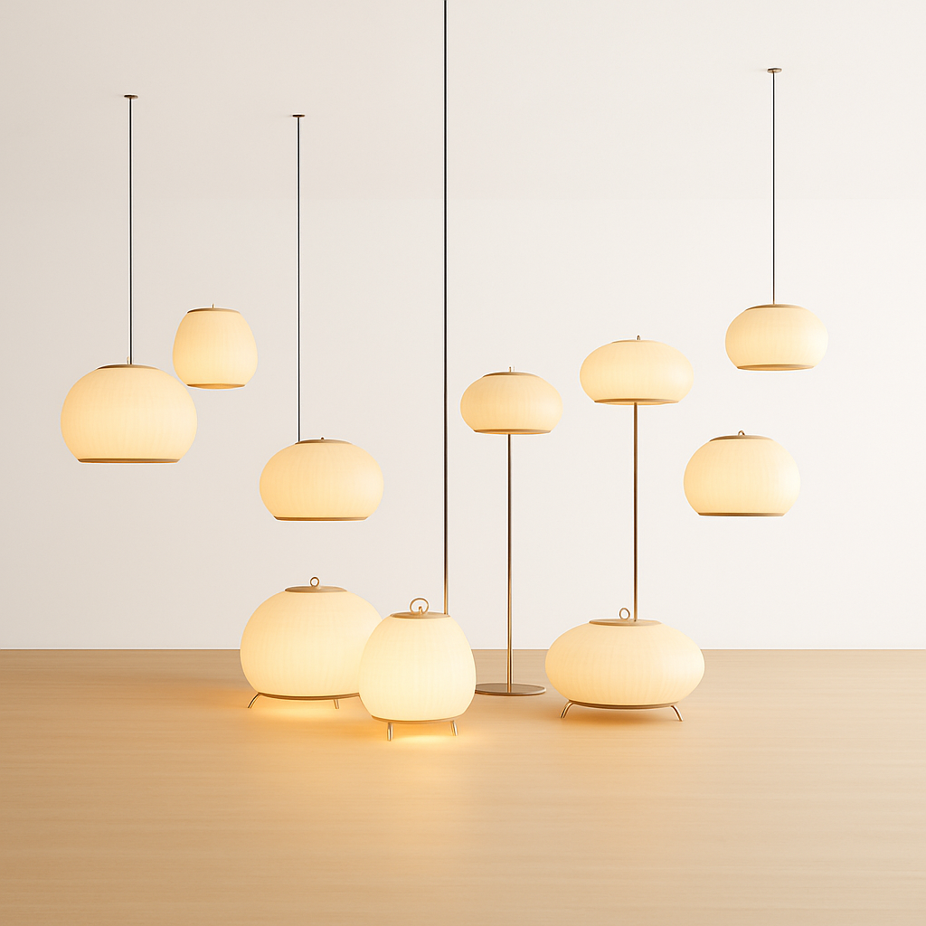 suspension en tissu tricoté style nordique pour intérieur élégant - vue 4 sur 12
