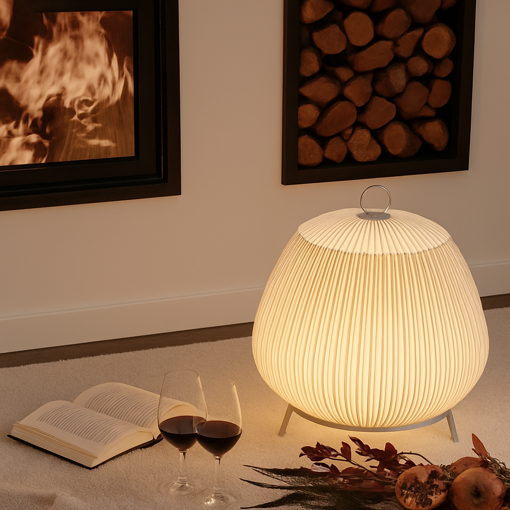 suspension en tissu tricoté style nordique pour intérieur élégant - vue 6 sur 12