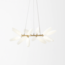 suspension en verre moderne pour décoration intérieure élégante