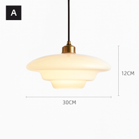 Nordic glass pendant light modern design for an elegant interior