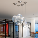 suspension en verre nordique pour décoration intérieure élégante