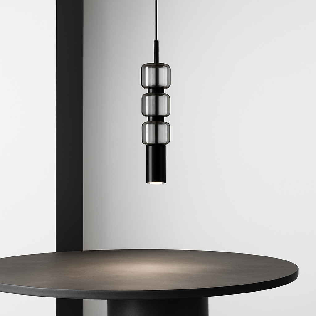 suspension en verre pour magasins restaurants et décoration créative - vue 4 sur 8