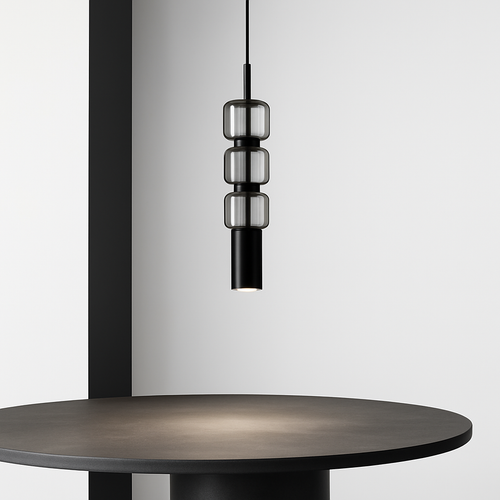 suspension en verre pour magasins restaurants et décoration créative - vue 4 sur 8