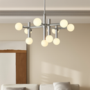 suspension en verre style bauhaus pour décoration moderne