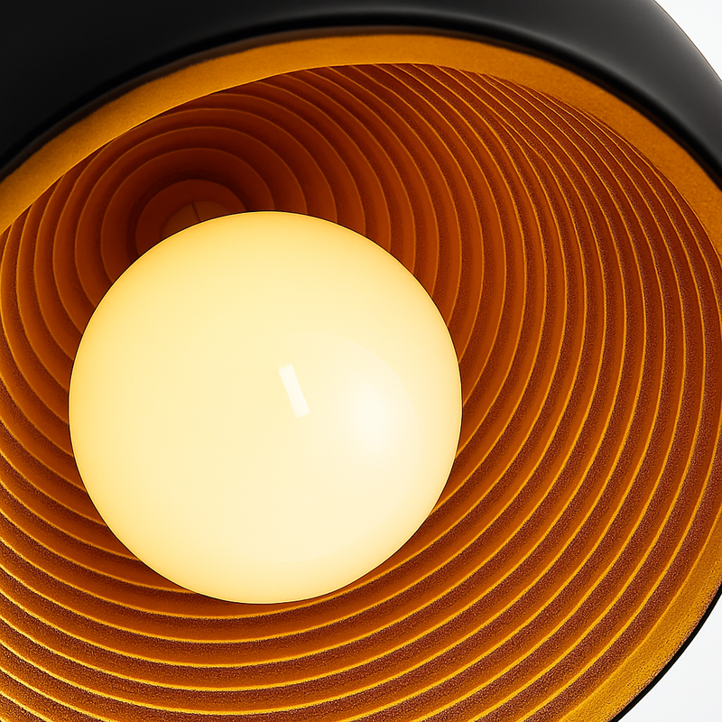 Suspension LED boule moderne colorée