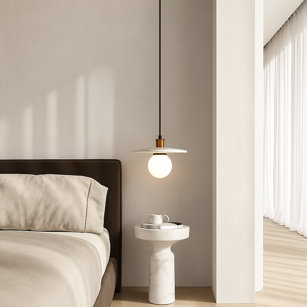 suspension led créative sandyha concepteur rétro petite pierre - vue 4 sur 15