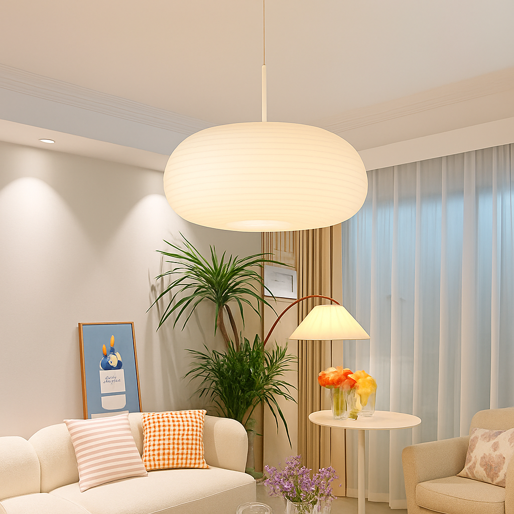 suspension LED design minimaliste moderne respectueuse de l'environnement - vue 4 sur 12