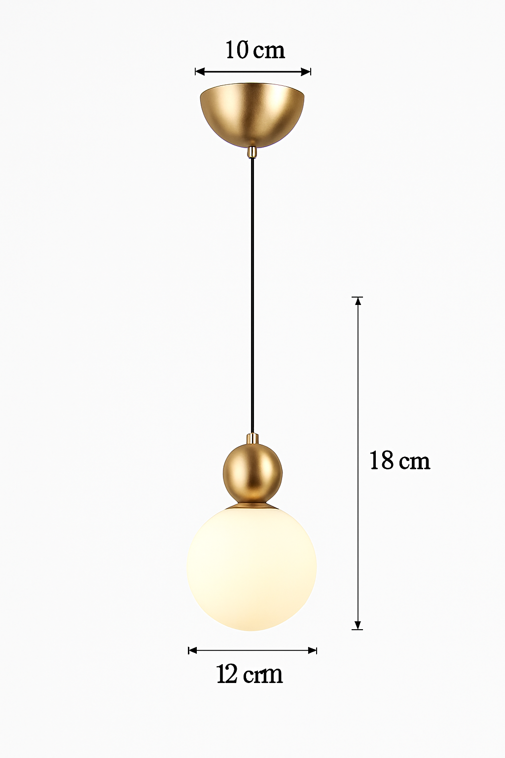 Minimalist Nordic design LED pendant light macaron shape - vue 12 sur 30