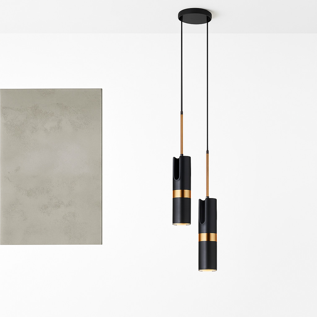 suspension LED design nordique rotatif plafonnier monté en surface réglable - vue 4 sur 10