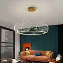 suspension led en acrylique design moderne décoratif