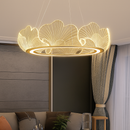suspension led en acrylique design moderne décoratif